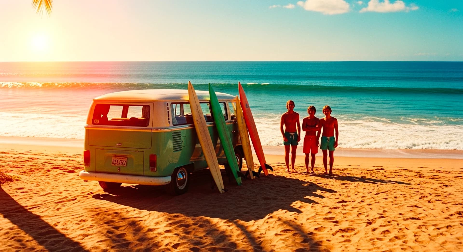 Beach Betties on the shore
